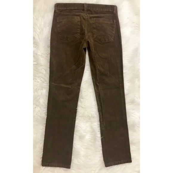 J CREW City Fit Brown Corduroy Pants Skinny - Picture 4 of 4